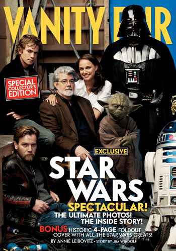 VANITY FAIR - FEBRUARY 2005 · vfairfebruary05.jpg. The 'Star Wars 